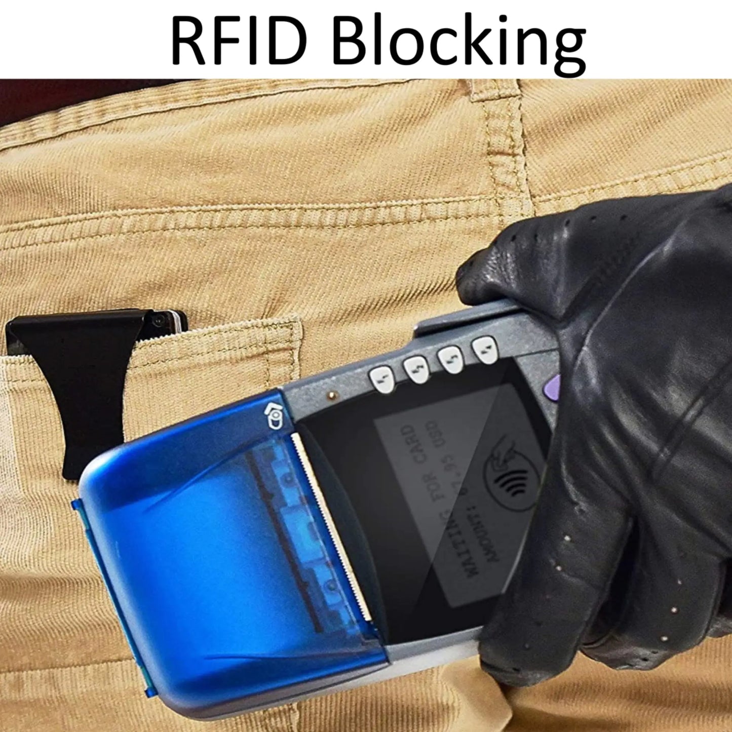 Lumora Carbon Fibre Wallet — Minimal Design, Maximum Security