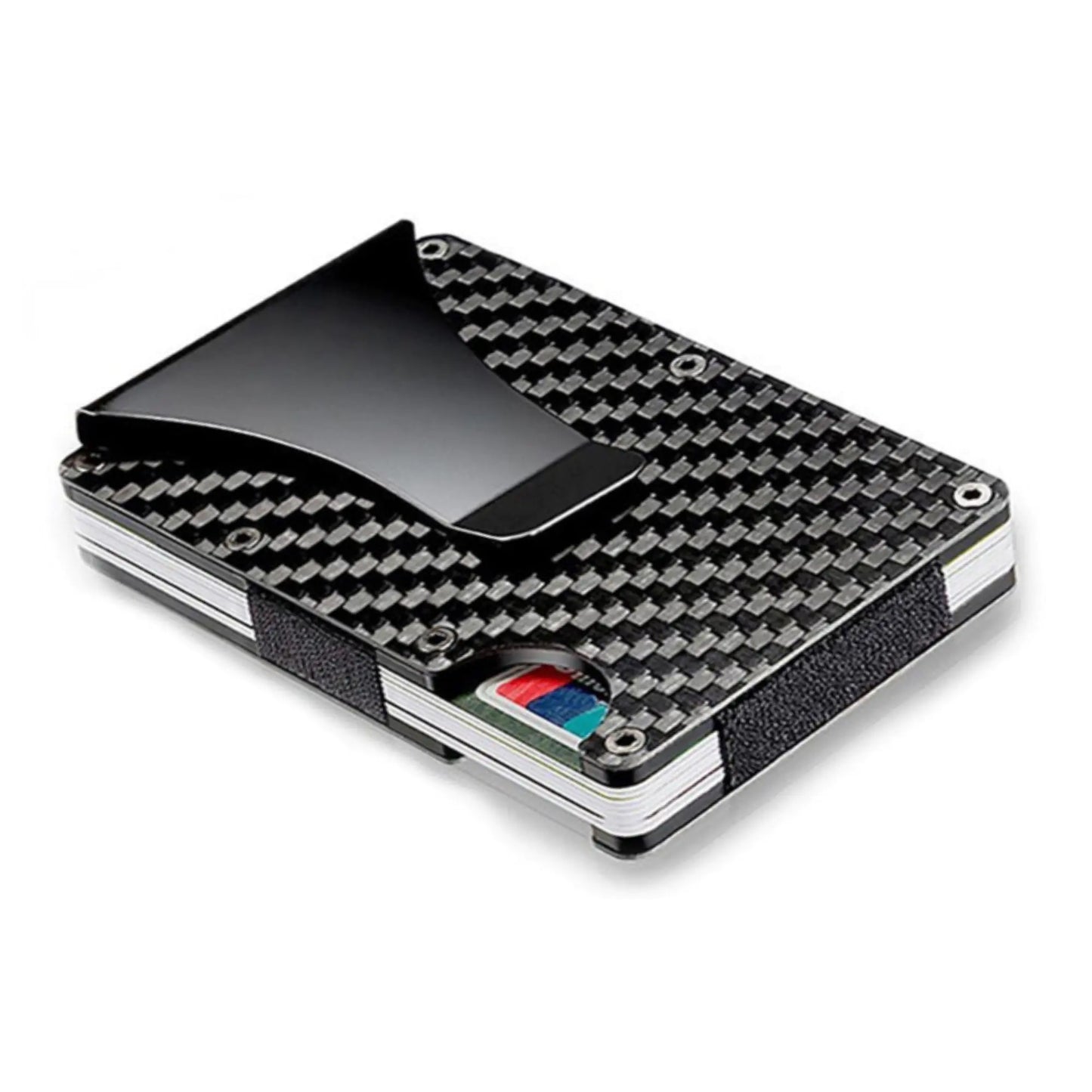 Lumora Carbon Fibre Wallet — Minimal Design, Maximum Security