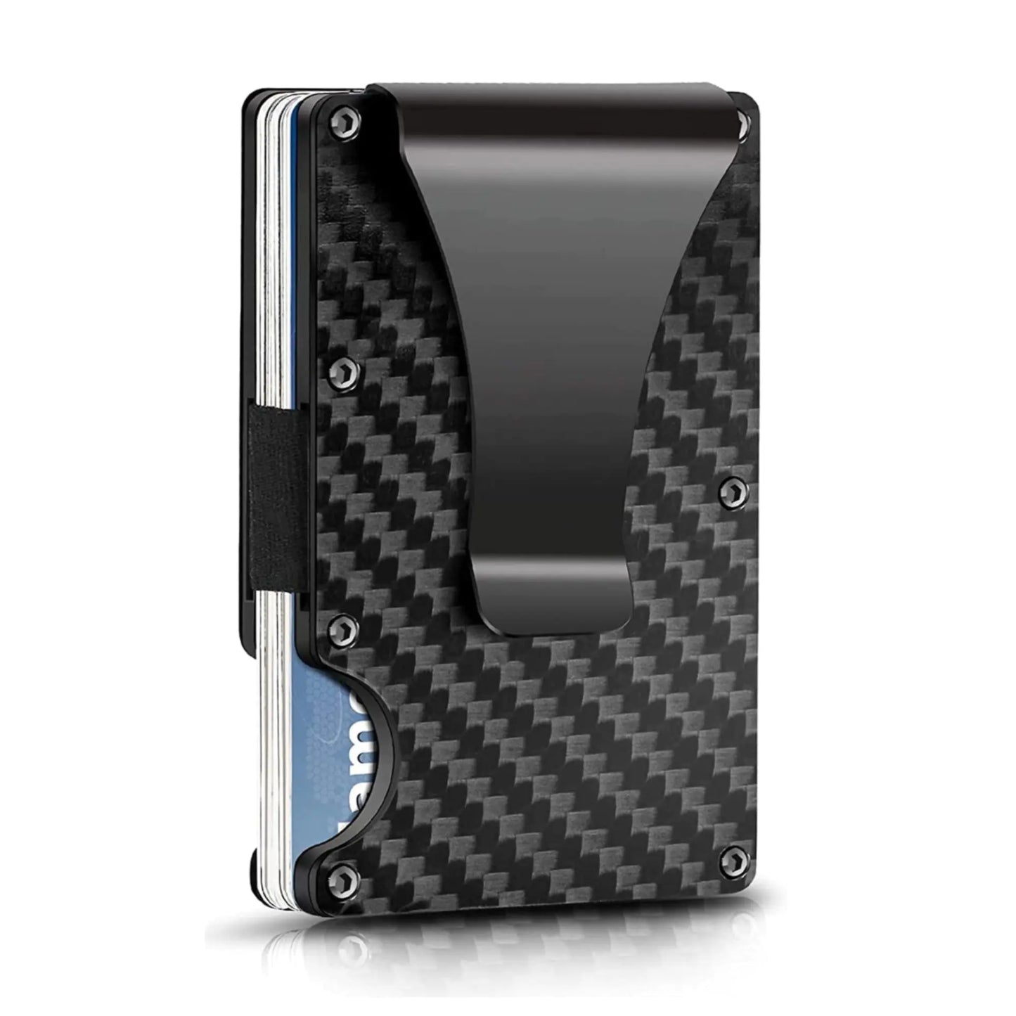 Lumora Carbon Fibre Wallet — Minimal Design, Maximum Security